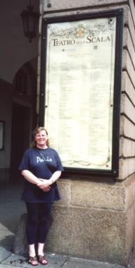 Karen at La Scala